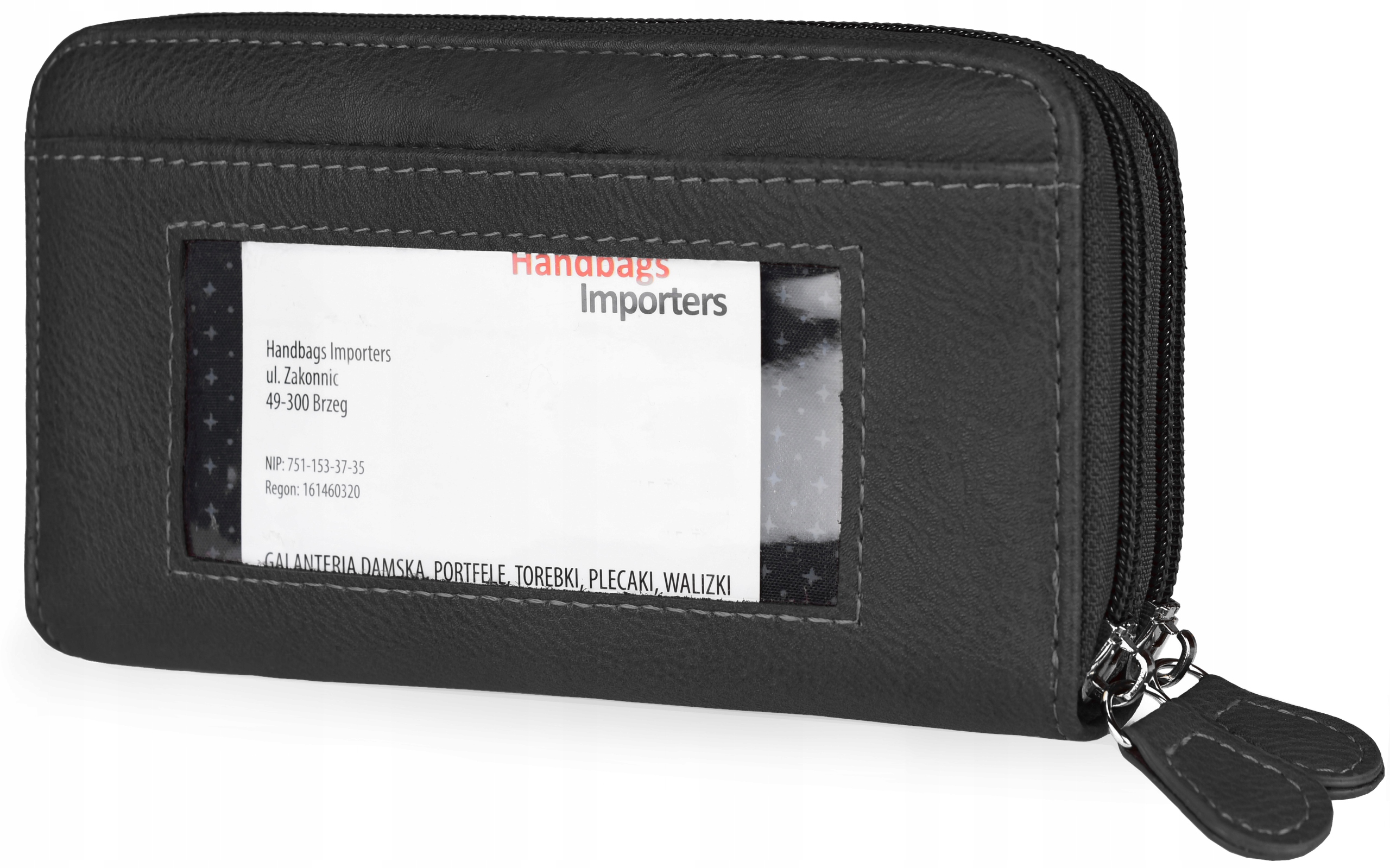 PORTFEL DAMSKI PIĘKNA POJEMNA PORTMONETKA KOPERTÓWKA PORTFELE DAMSKIE PS123 Wzór dominujący bez wzoru