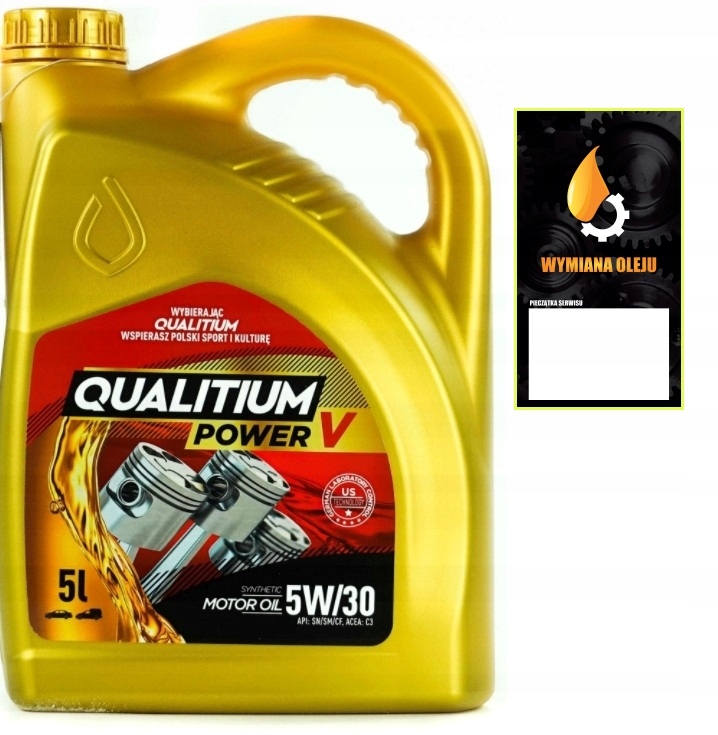 

Qualitium Power V 5W30 Olej Syntetyczny