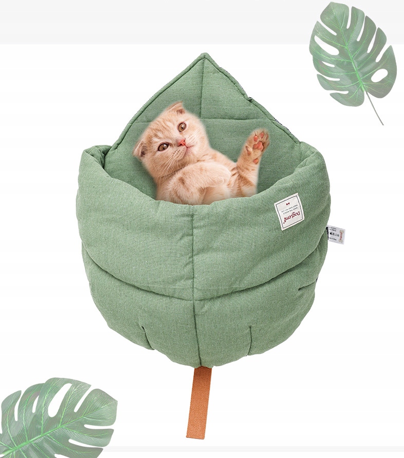 Levně Pelíšek Jeskyně List pro kočky Doglemi