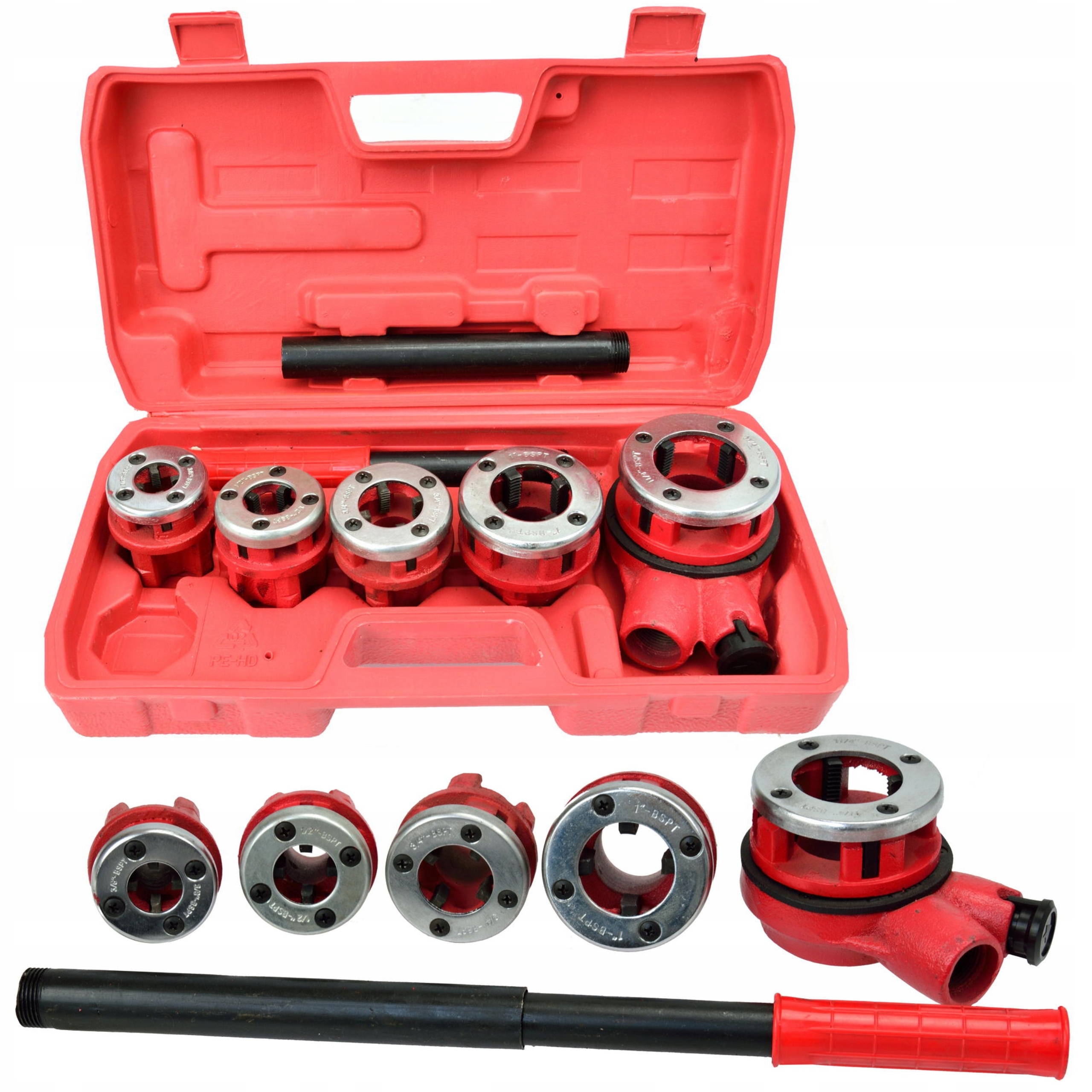 GWINTOWNICA DO RUR RĘCZNA GRZECHOTKA NARZYNKI 5SZT