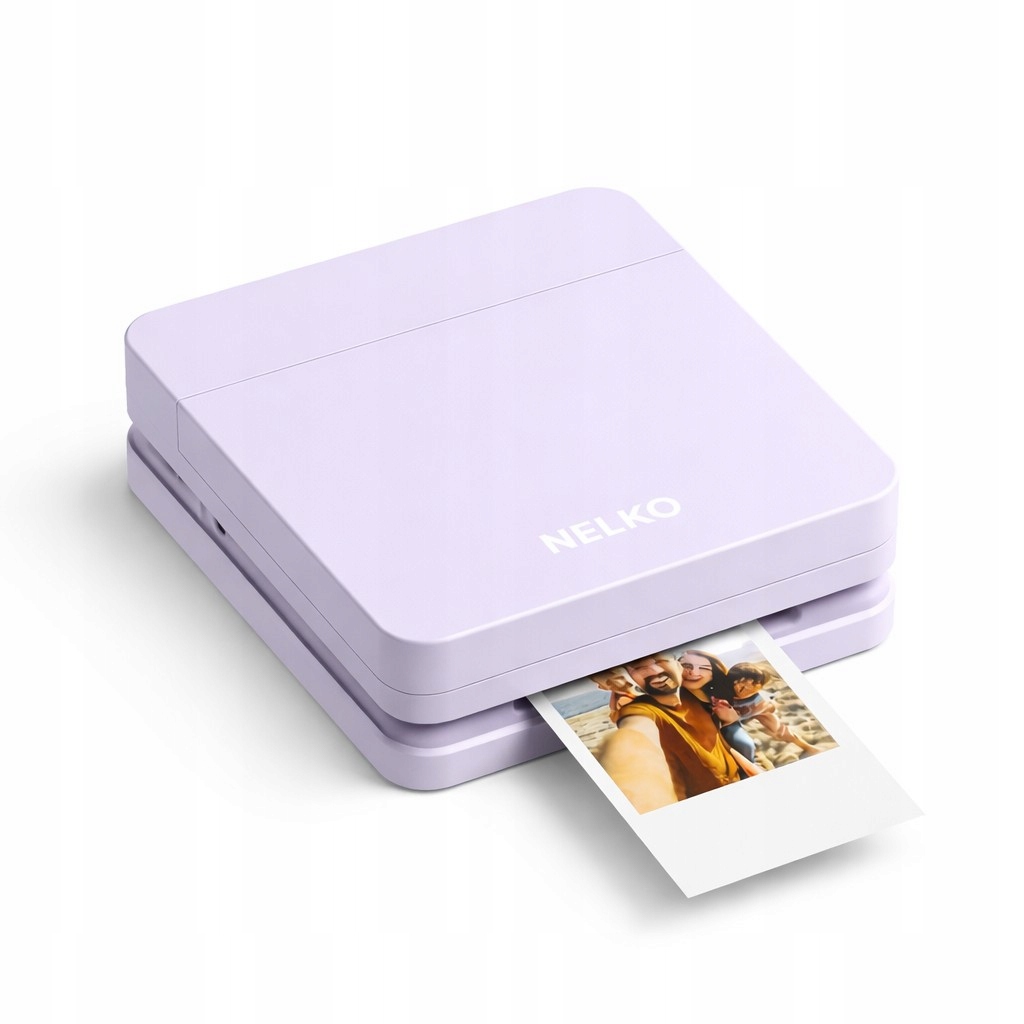 Bluetooth tlačiareň Nelko PP01 Tlač fotografií Farba 600DPI pre telefón biela