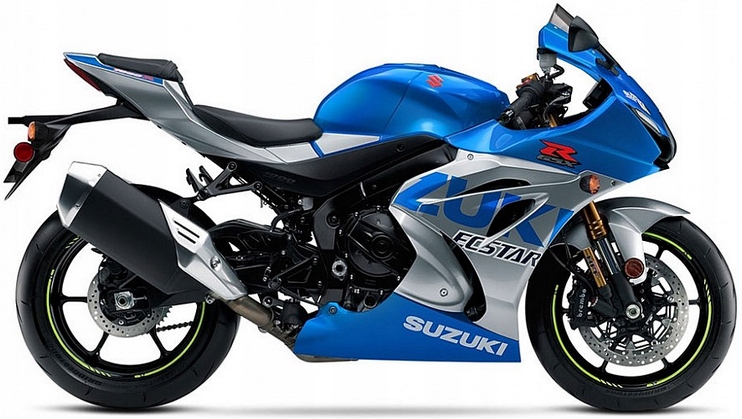 Nálepky Juula Na Suzuki Gsx-r 1000 Rz 2021 Modrý Strieborný Gul