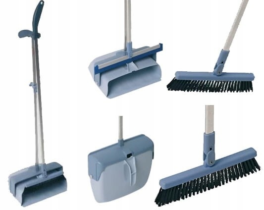 Levně Sada Lobby lopatka uzavíratelná na tyč metla pro systém Lobby 25 cm