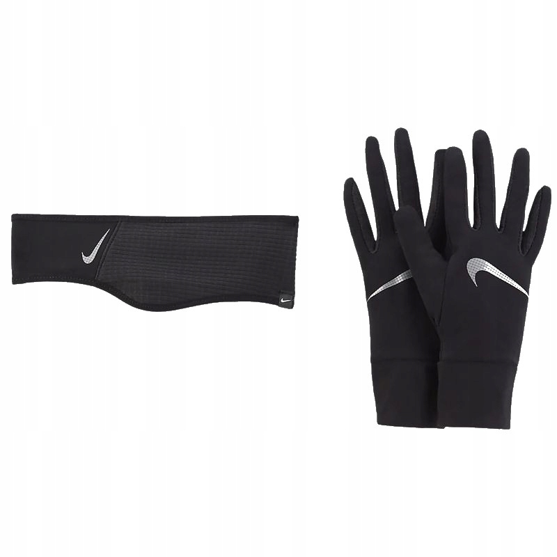 Běžecký komplet Nike Women's Headband And Glove Set M/L