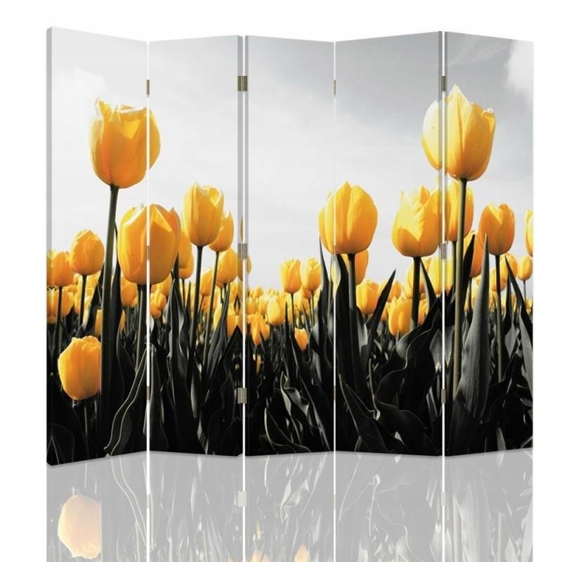 Paraván Tulipány Žluté 180x170