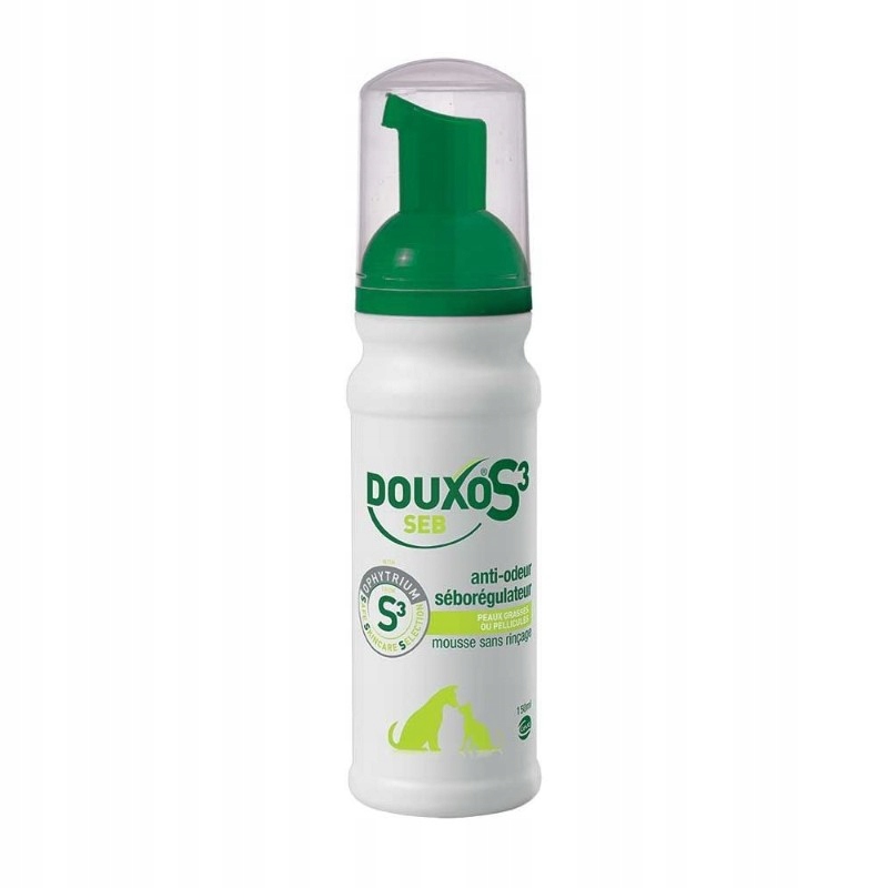 Douxo S3 Seb Mousse 150 ML pianka regulująca sebum dla psa i kota