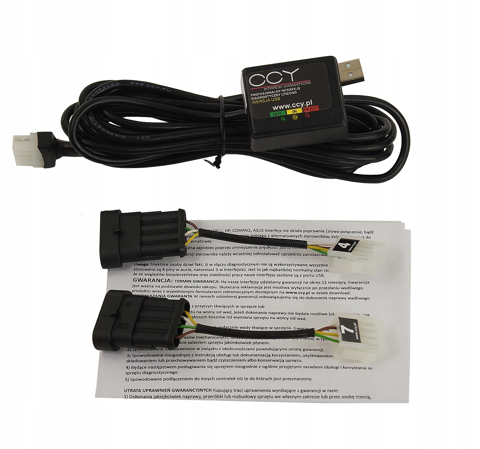 Interfejs LPG USB (FTDI) -3 złącza STAG KING Tomas
