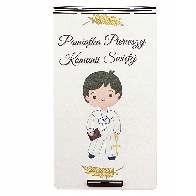 

Pamiątka Pudełko Dla Chłopca Na Komunię Świętą