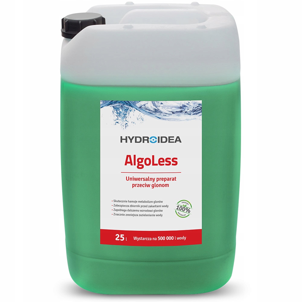 HYDROIDEA AlgoLess 25L Preparat przeciwko glonom