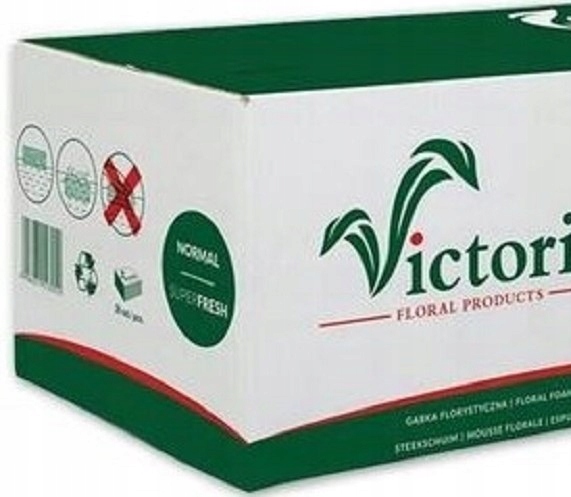 

Gąbka Florystyczna Mokra Kwiaty Żywe Karton 20 Szt