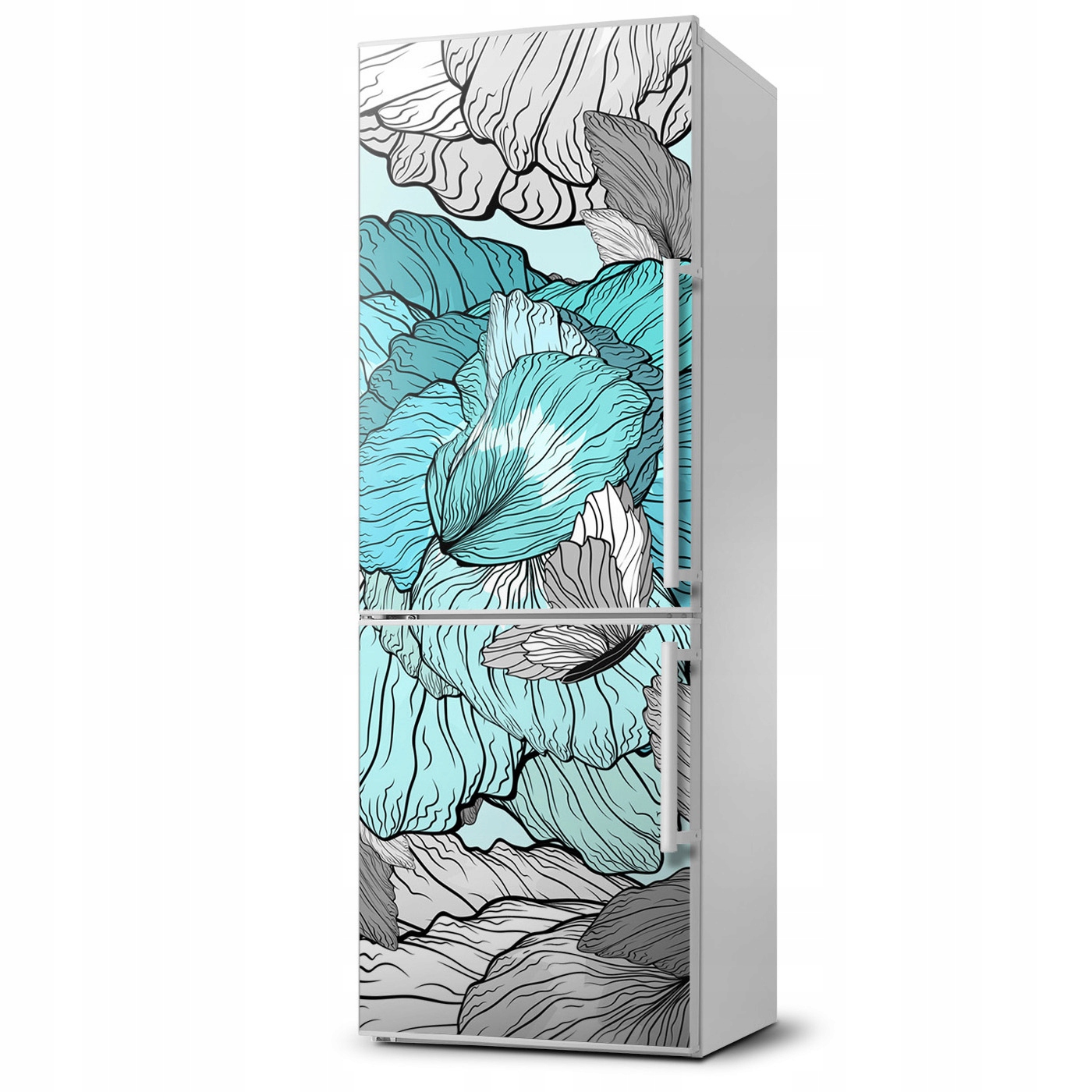 

Foto Magnes na lodówkę Kwiecisty wzór 60x180