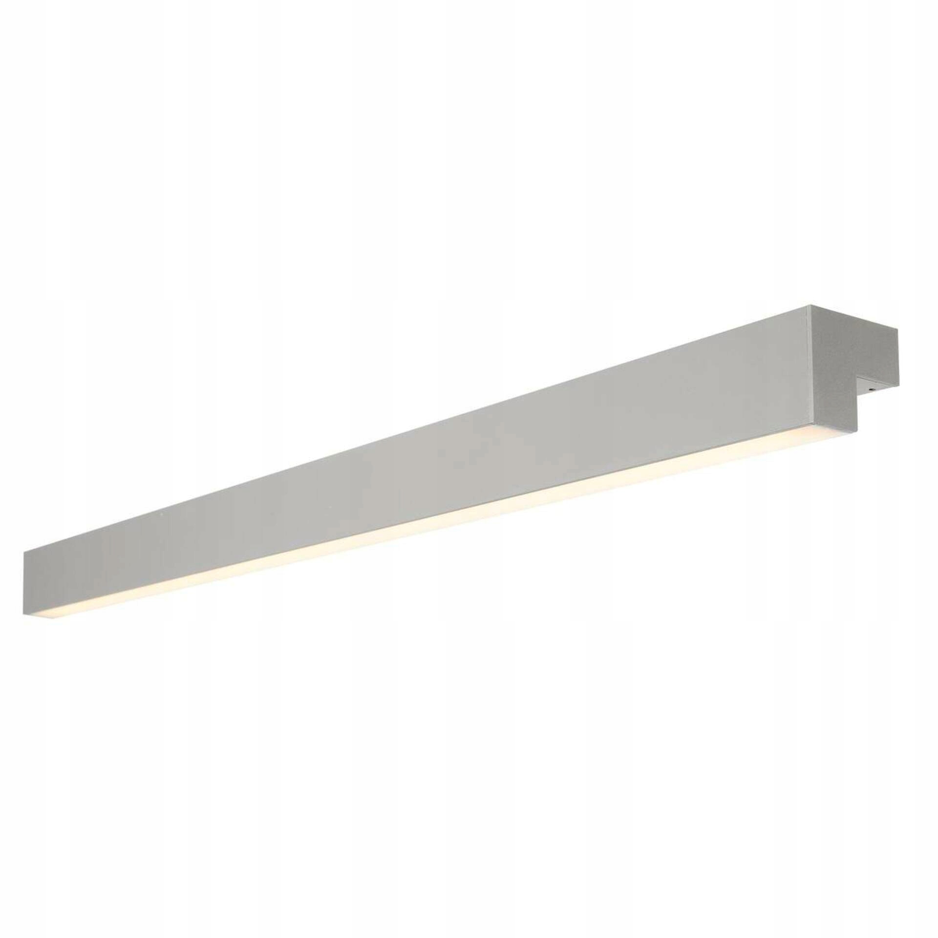 Led svietidlo Slv L-line 120 strieborné 3000K 1650lm IP44 1178mm