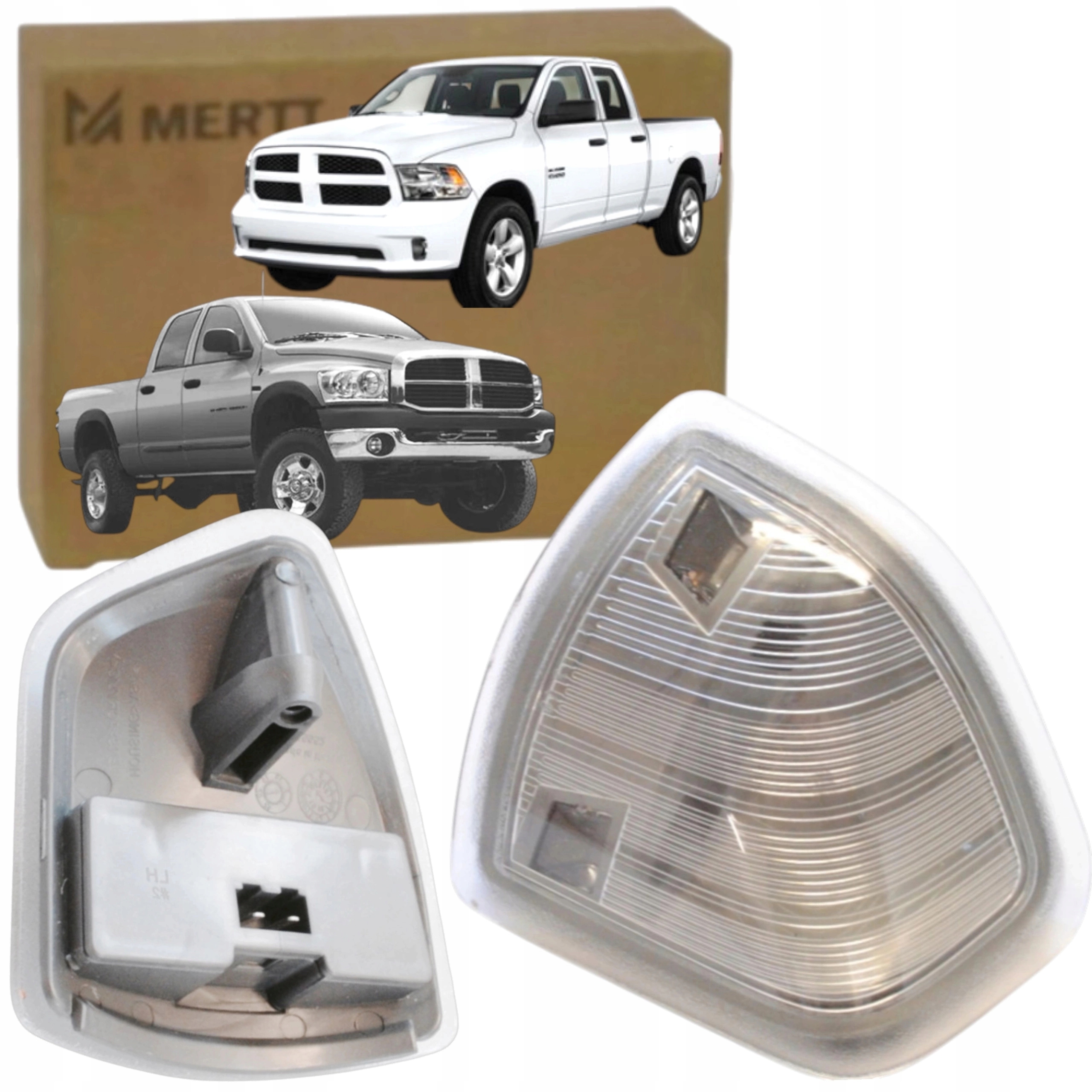 Směrovka Bočního Blikače V Pravém Zrcátku Dodge Ram 2009-2018 68302828AA