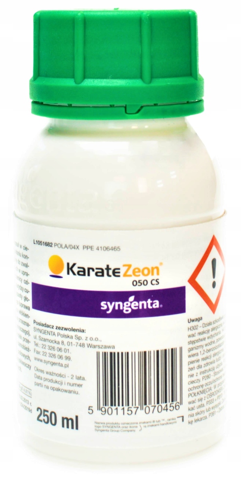 

Karate Zeon 050 Cs 250ML Owadobójczy Mszyca Stonka
