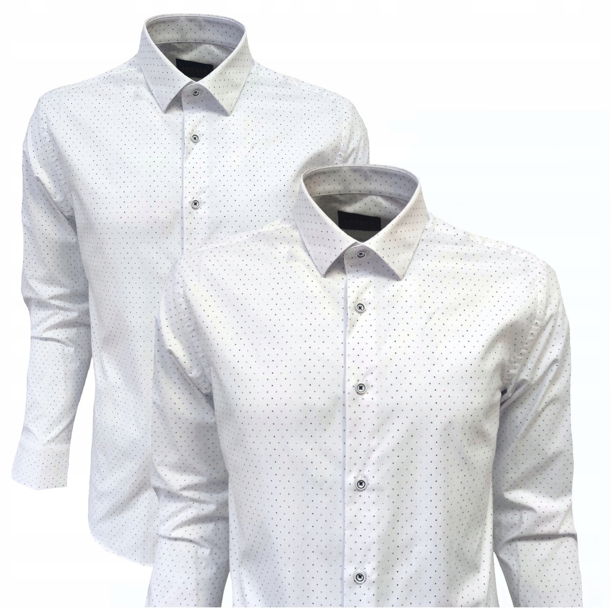 Návštěvní Košile Bavlna Vzorovaná Slim 4XL