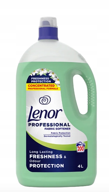 Levně Lenor Professional tekutá aviváž Freshnes Protection 200 praní 4 l