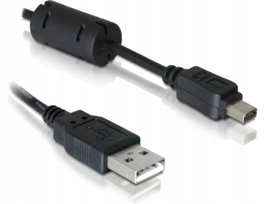 Delock Kabel USB Mini 12Pin (Olympus) 1m