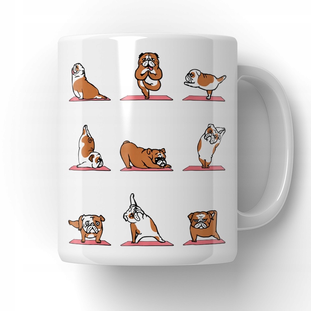 

Kubek Buldog Angielski I Joga Yoga