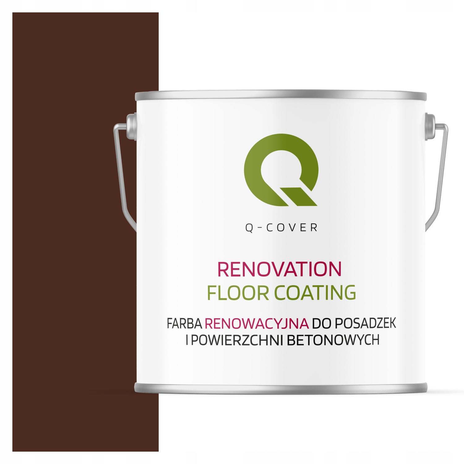 Farba Na Renováciu Betónových Podláh Hnedá Teplá Ral 8016 Lesk 5 L