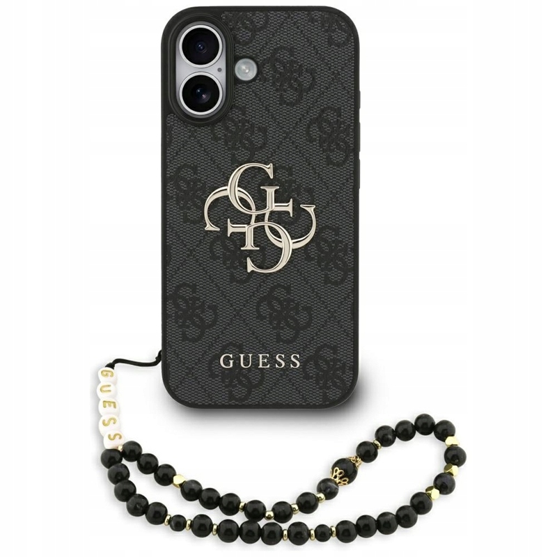 Guess 4G Strap 4G Classic Logo Pouzdro pro iPhone 17 (černé)