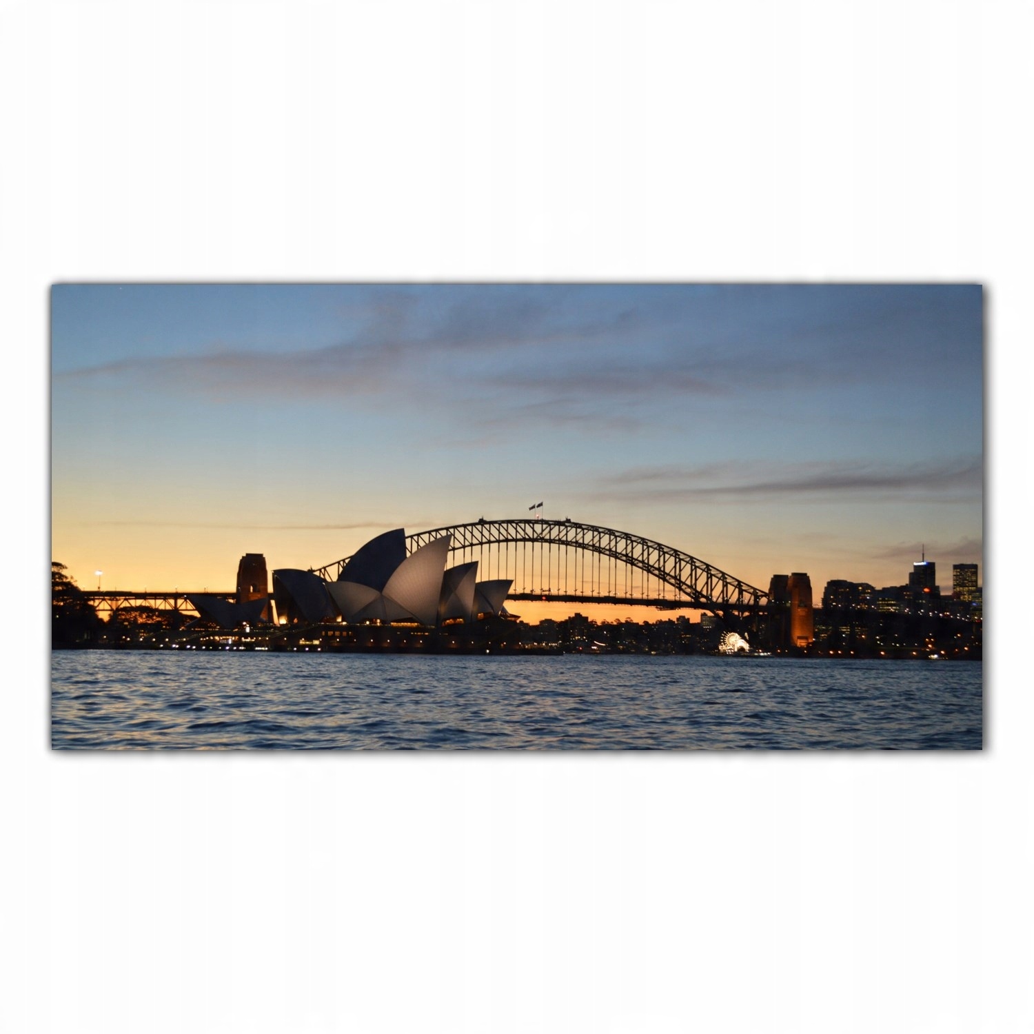

Hartowany Obraz Szklany Sydney Opera Miasto 100x50