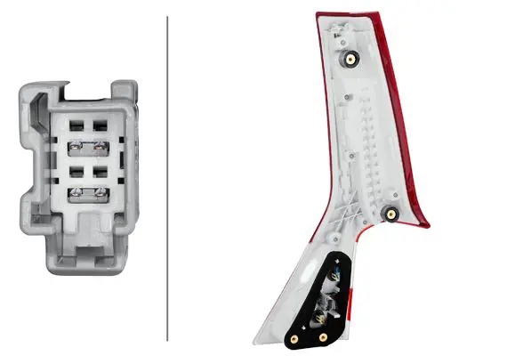 LAMPA TYLNA LED 2TZ 011 528-031 HELLA VOLVO V70 Strona zabudowy lewa