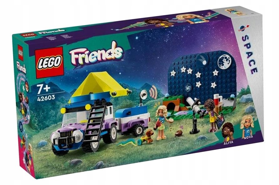Lego(r) Friends 42603 Obytný Vůz S Mobilní Observatoří