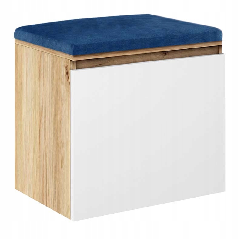 

Szafka Na Buty Panel Siedzisko Tapicerowane 50cm