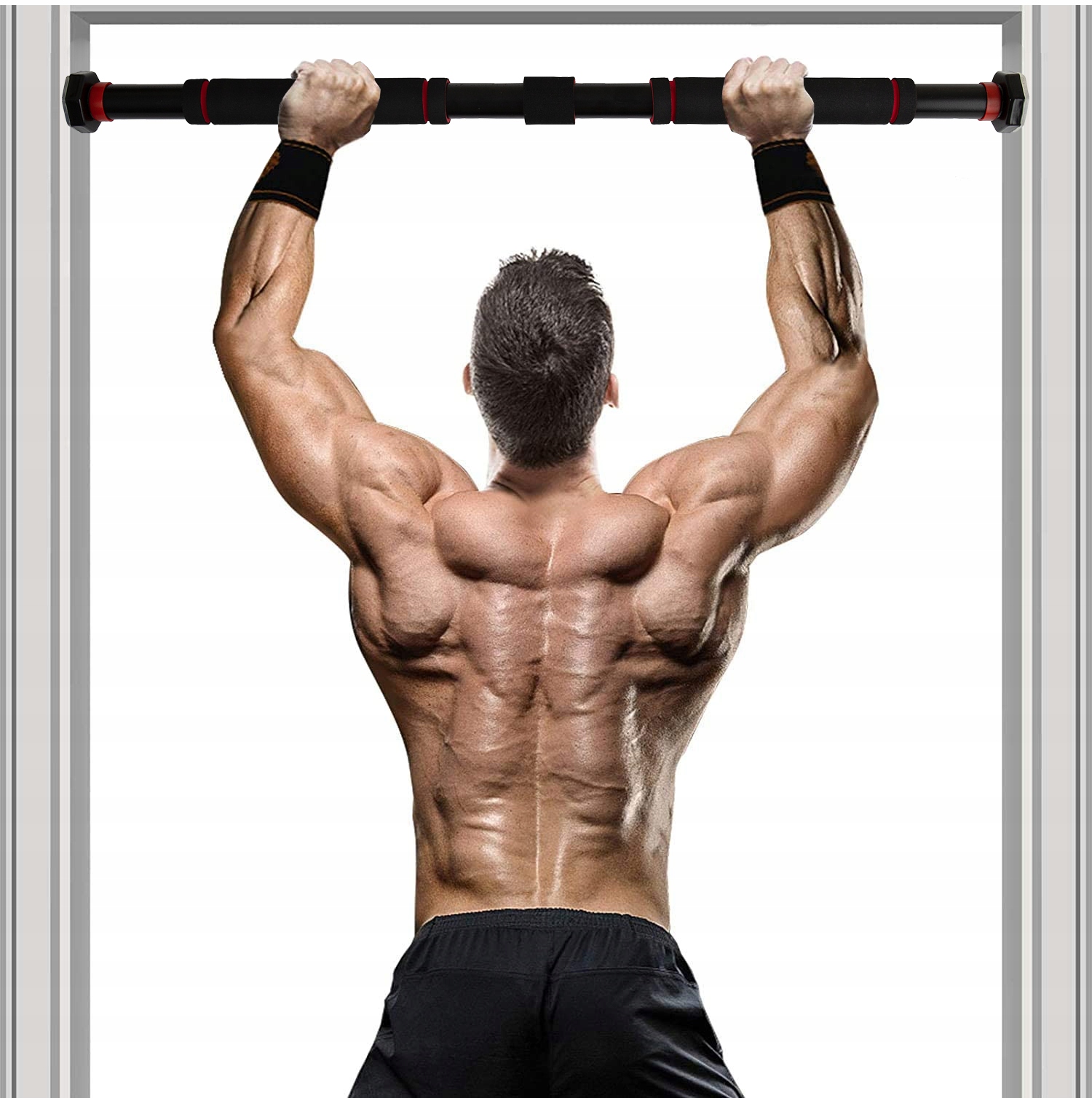 Portable Pull up Bar. Strength Force. Chin Pull. Pull up Workout. 60 подтягивания