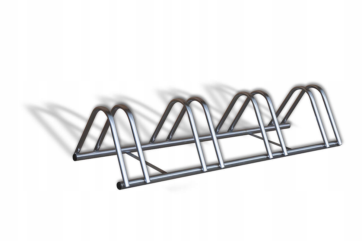 Stojak na 4 rowery stalowy ocynkowany