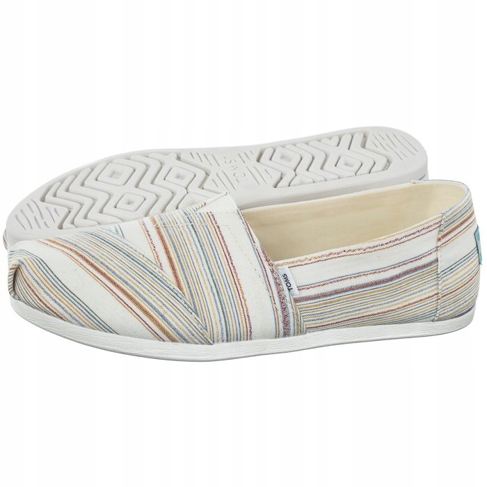 Boty Espadrilky Toms Alpargata Natural Cotton Pásky
