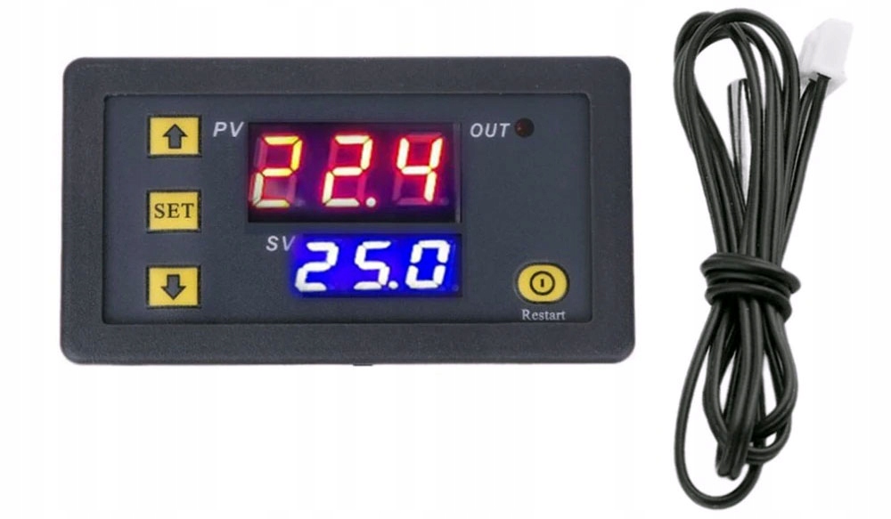 

Termostat cyfrowy W3230 regulator temperatury 20 A