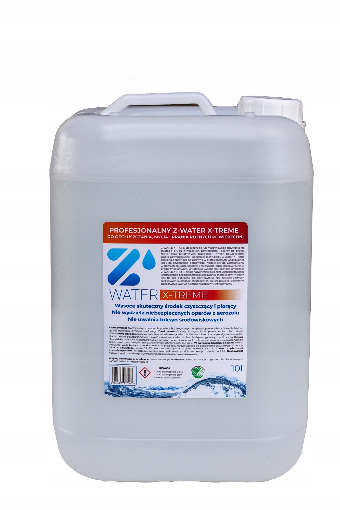 Levně Tekutina Z-water X-treme 10 litrů multifunkční čištění