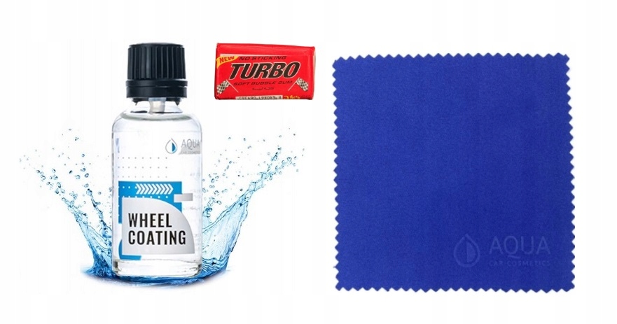 AQUA Wheel Coating - 15ml - powłoka ceramiczna do felg + Gratisy !