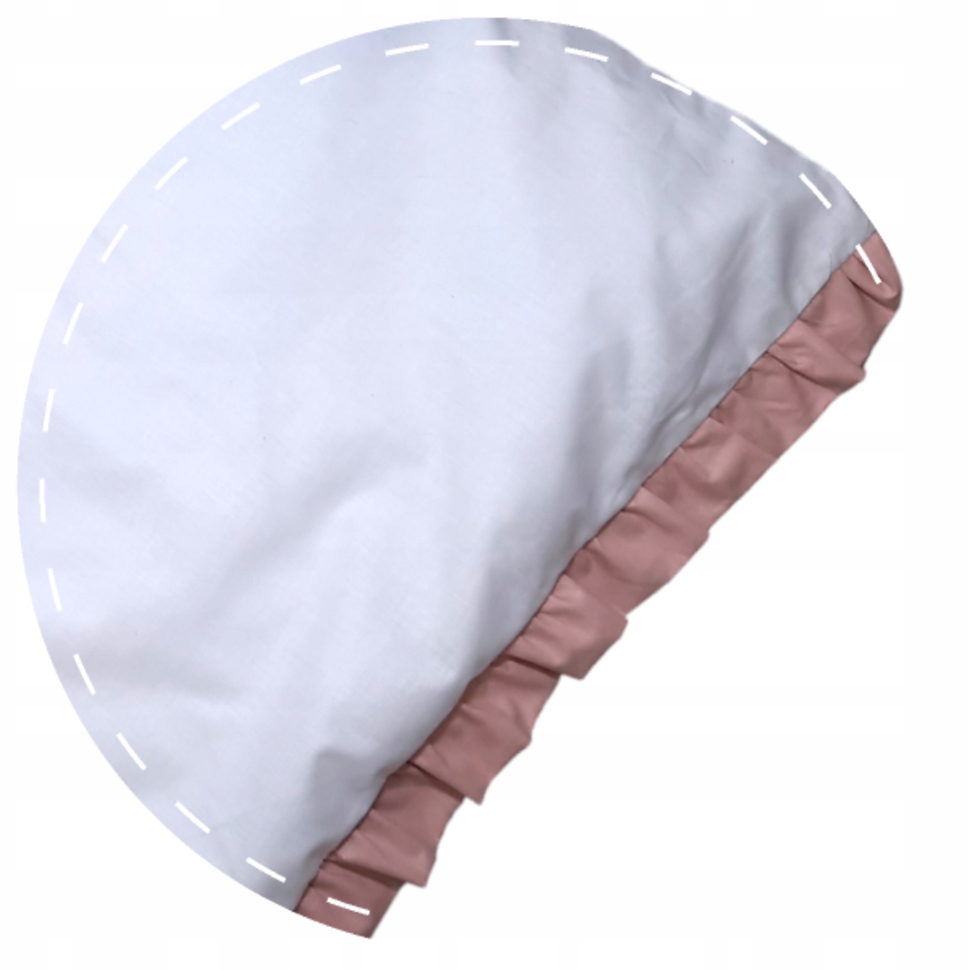 POSZWA Poszewka na kołdrę PREMIUM DOTS OLO KORONKA SERCE Biała 02 100x75 Kolor dominujący biel