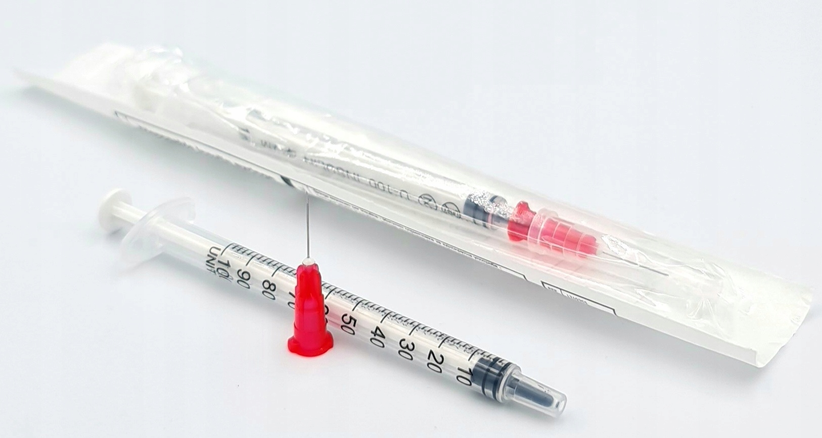 

Strzykawka Insulinowa U100 1ml igła 29G (0,33x13)
