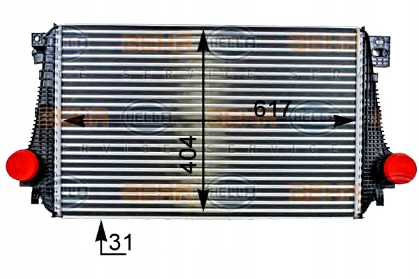HELLA INTERCOOLER VW AMAROK 2.0 TSI (2H_. S1B)