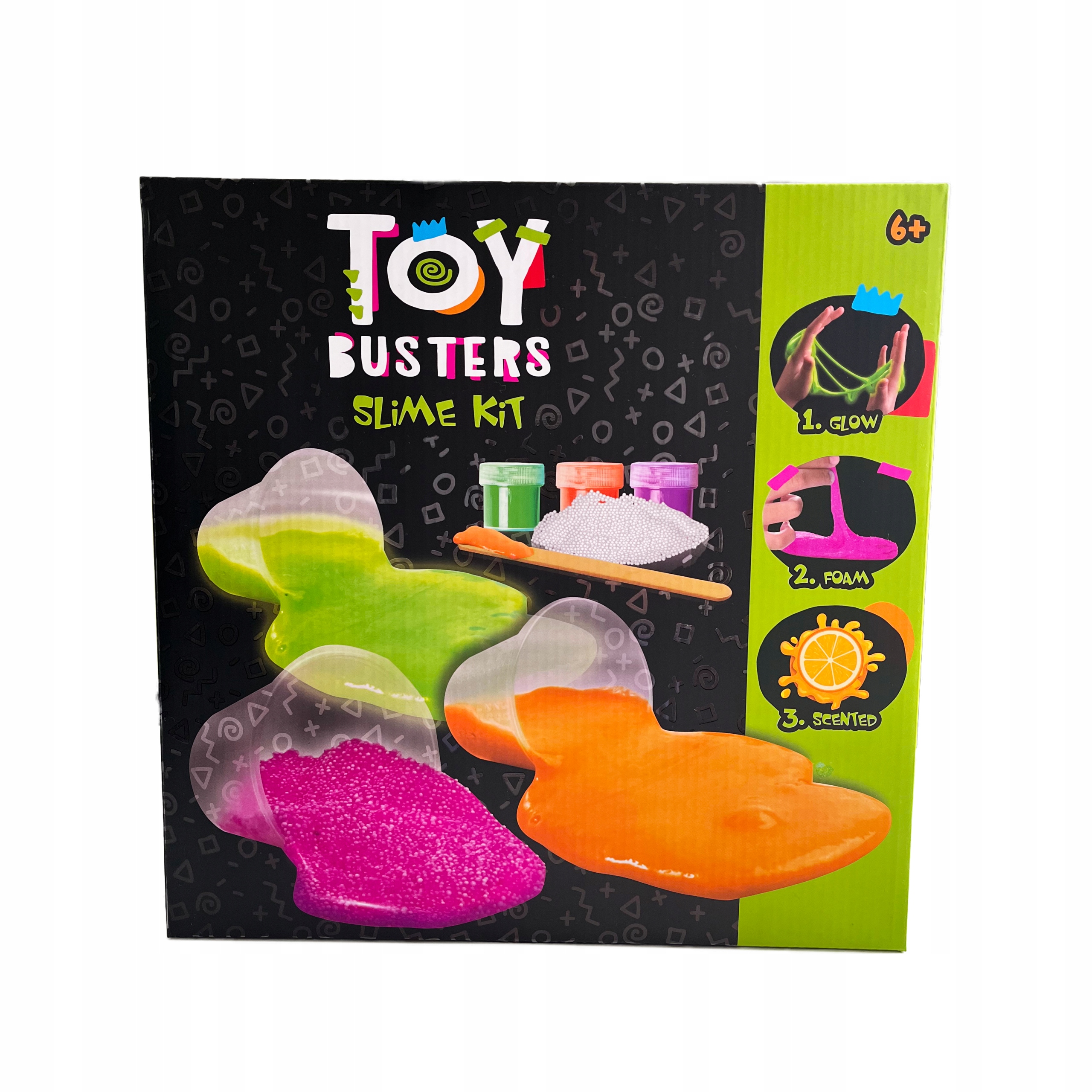 ZESTAW SLIME masa SENSORYCZNA PLASTYCZNA