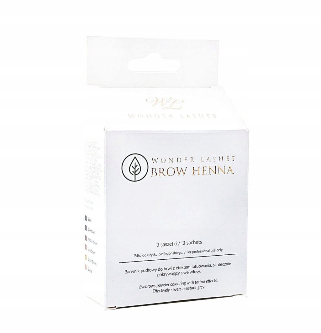 

Wonder Lashes Brow Henna Pudrowa Dark Brown