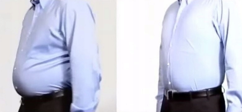 KOSZULKA MĘSKA WYSZCZUPLAJĄCA MODELUJĄCA BIAŁA XXL Marka inna