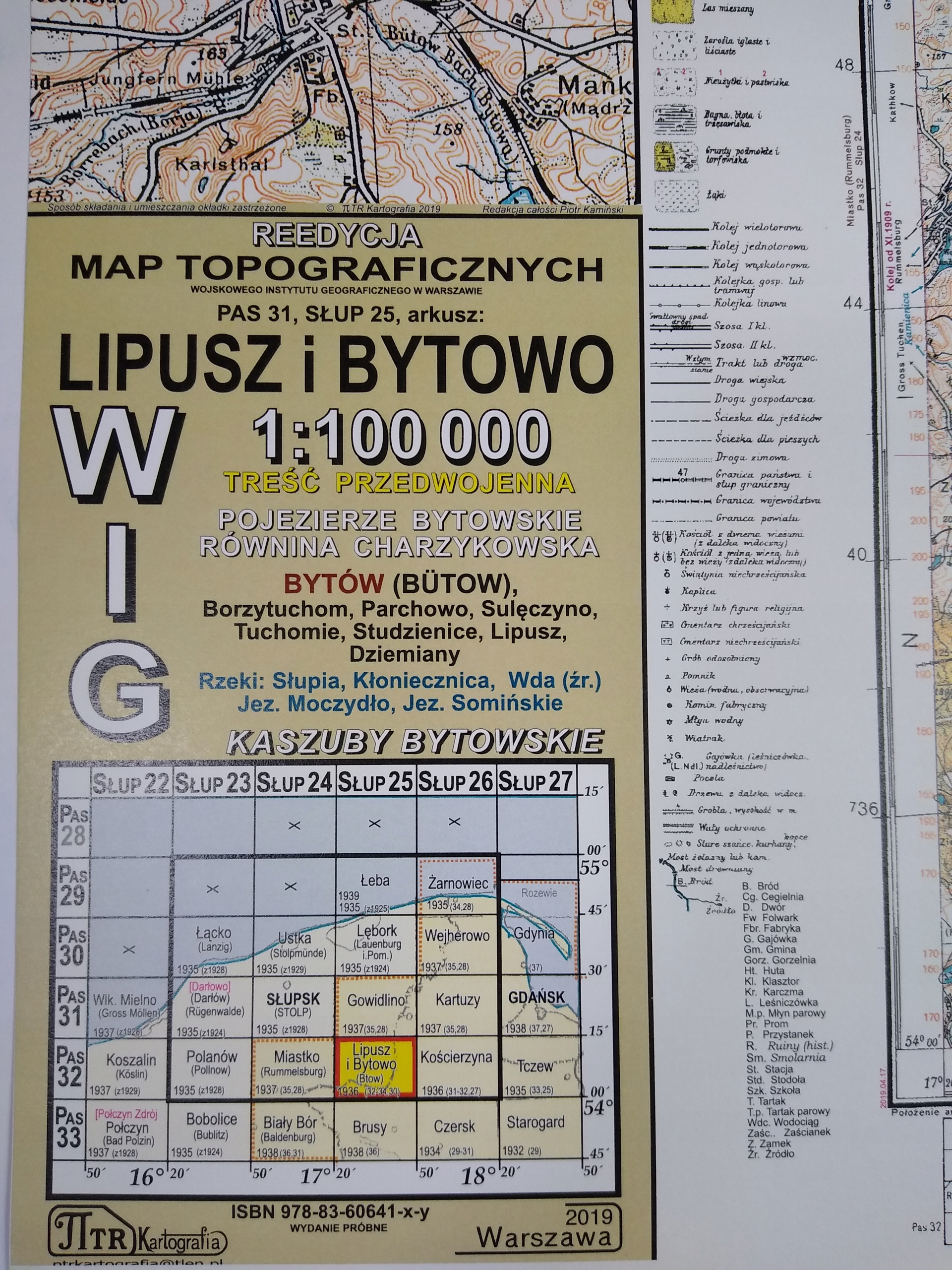 

Mapa Wig Lipusz i Bytowo P31 S25 reedycja