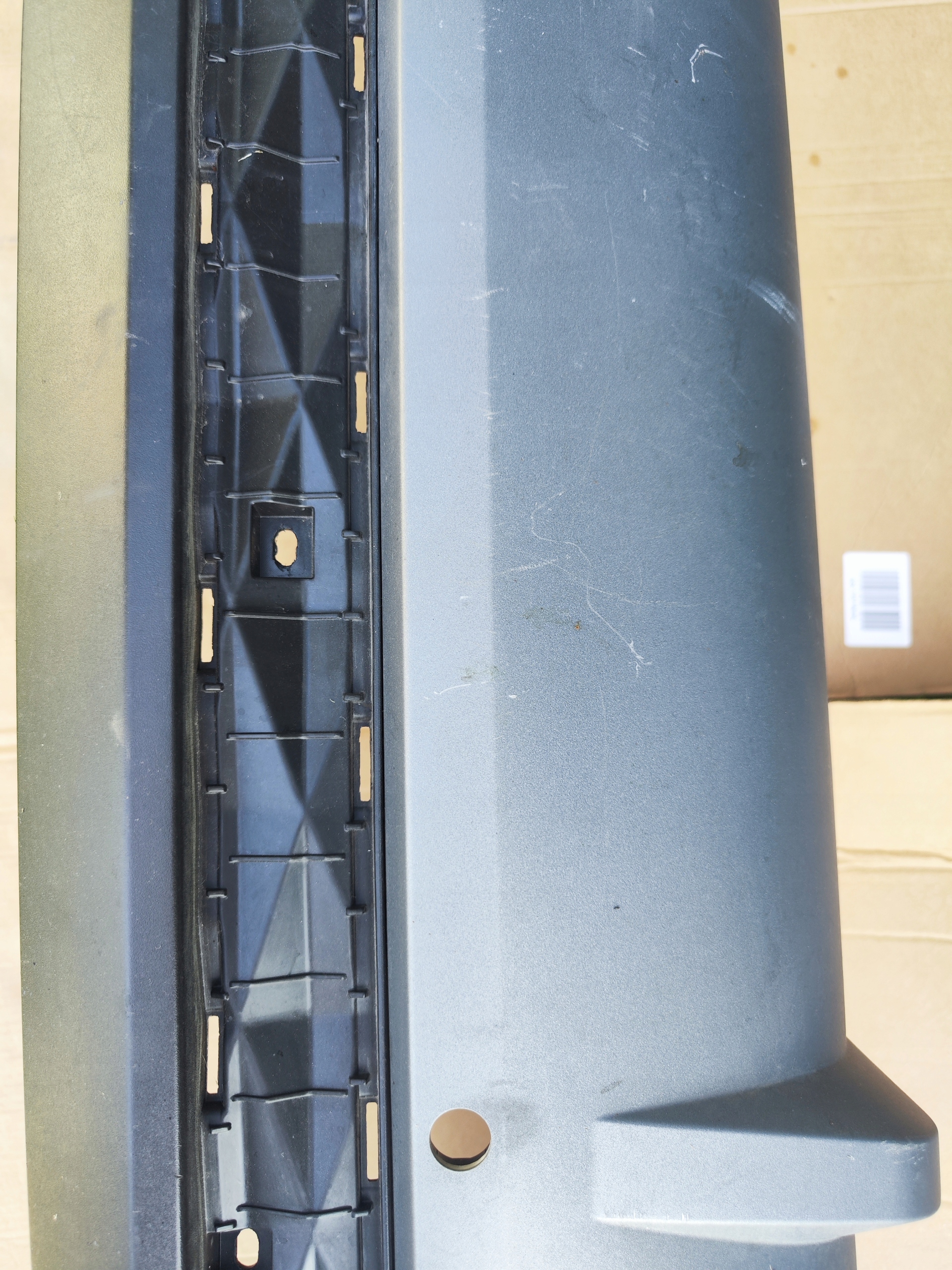 HYUNDAI Tucson IV | bumper diffuser spoiler rear part rear 86612-N7020