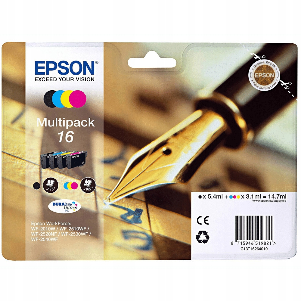 Drukowanie Epson C13T16264012 zestaw C13T16264010