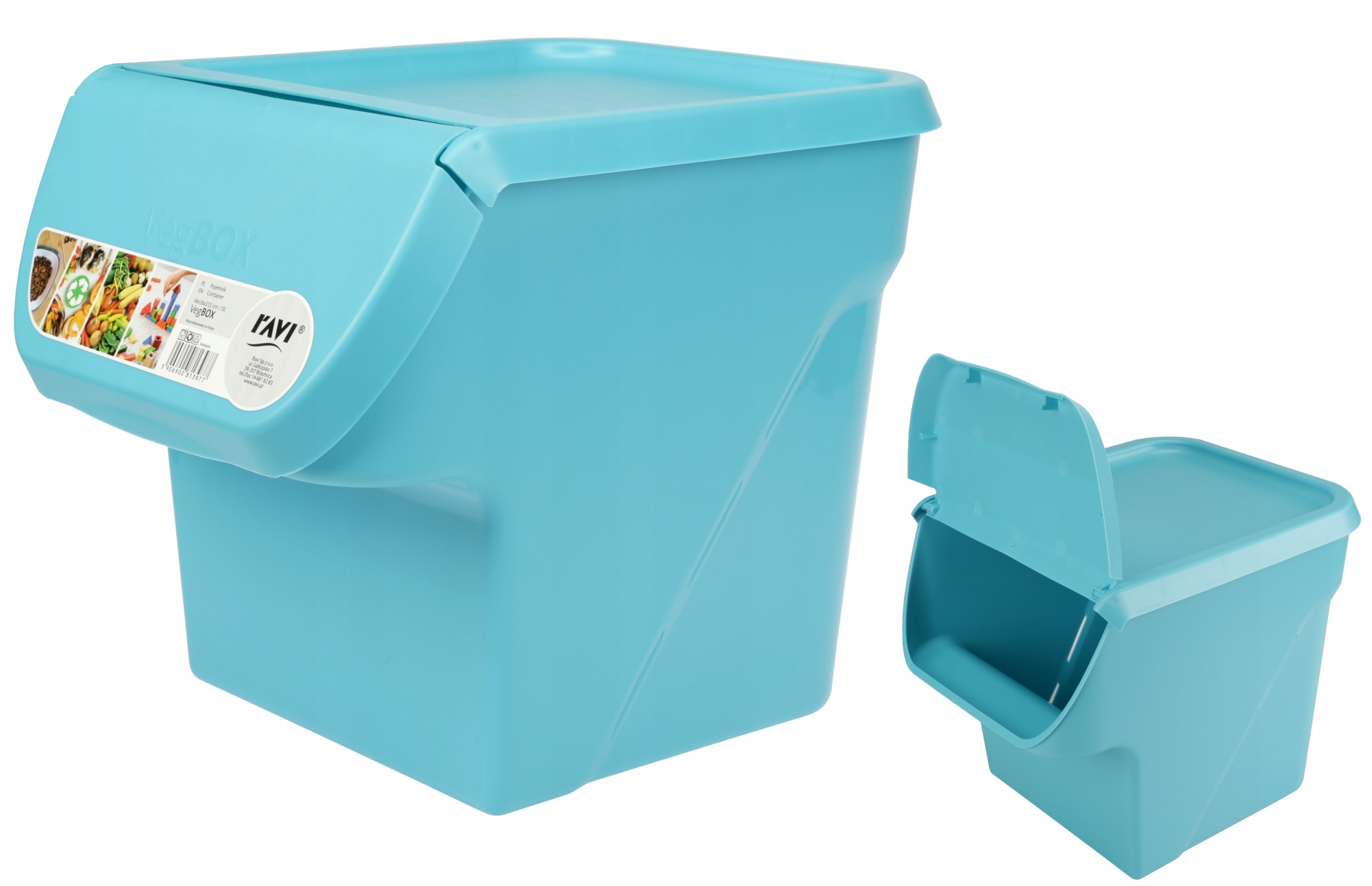 

Pojemnik Do Przechowywania VegBOX 13l Niebieski