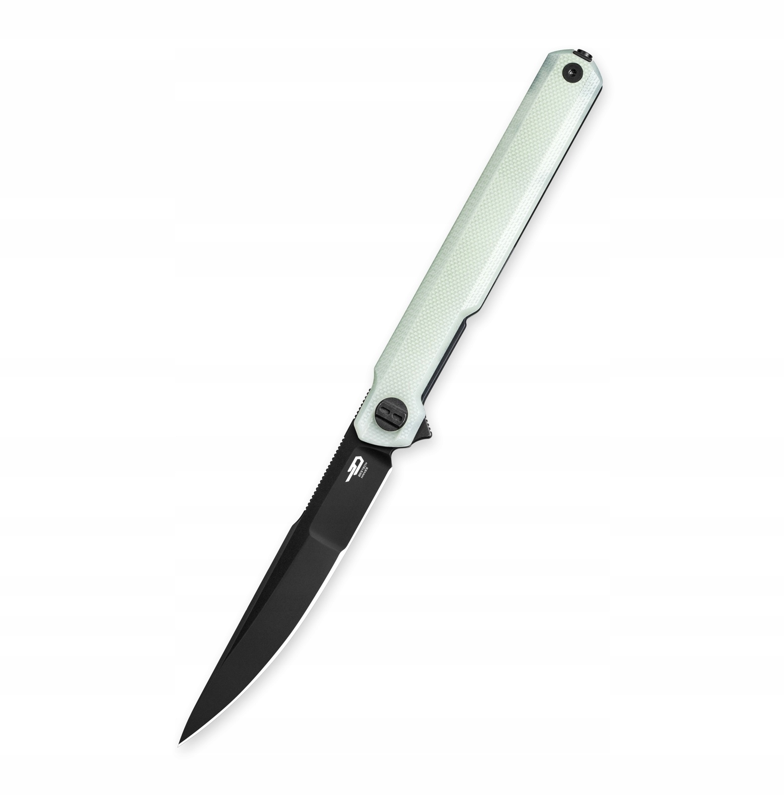 Nůž Bestech Knives Duoz Liner Lock Black 14C28N Jade G10