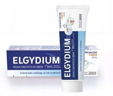 

Elgydium Timer Edukacyjna Pasta zmienia kolor 2min