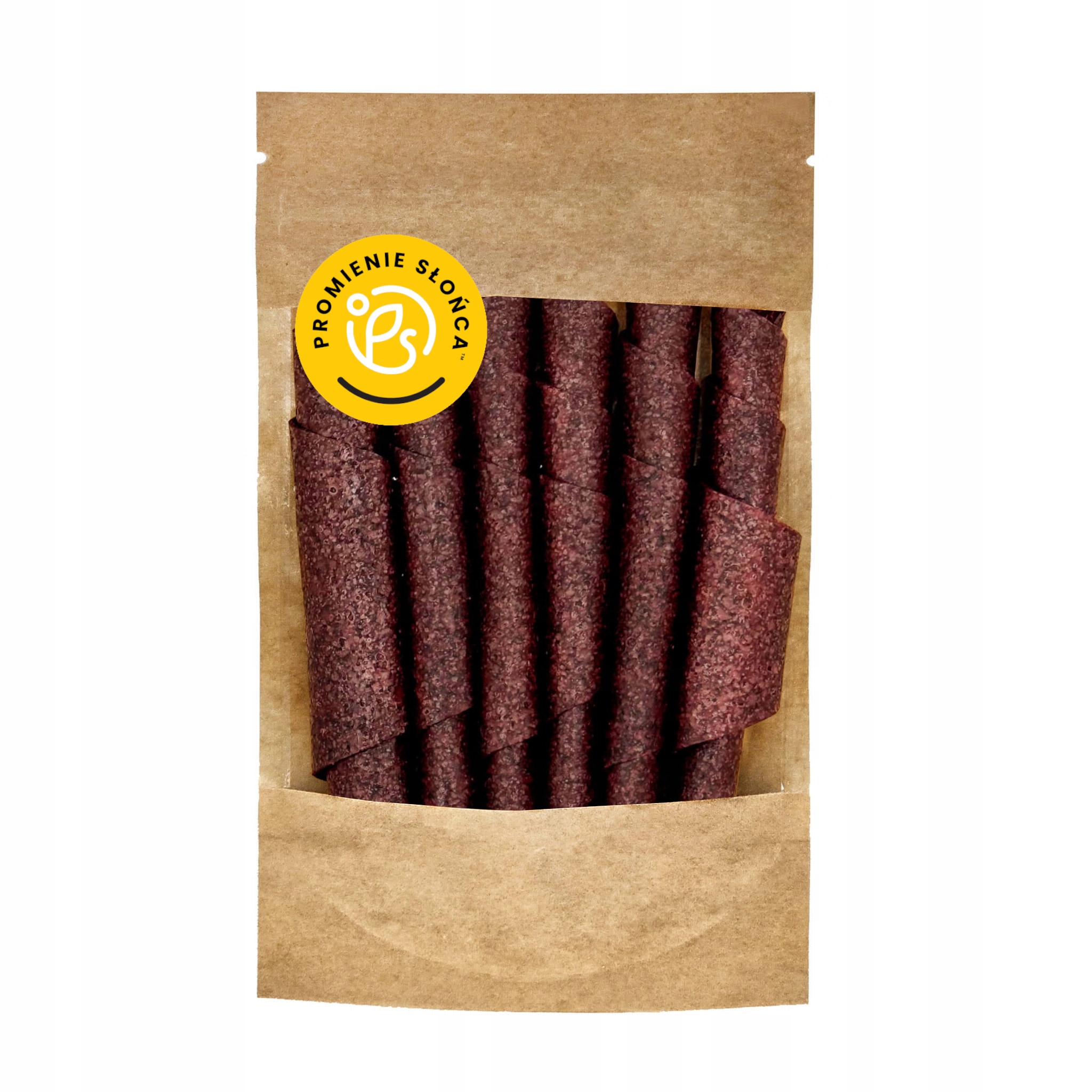 Rollsy Aroniowe 50 g - Owocowa Przekąska Promienie Słońca