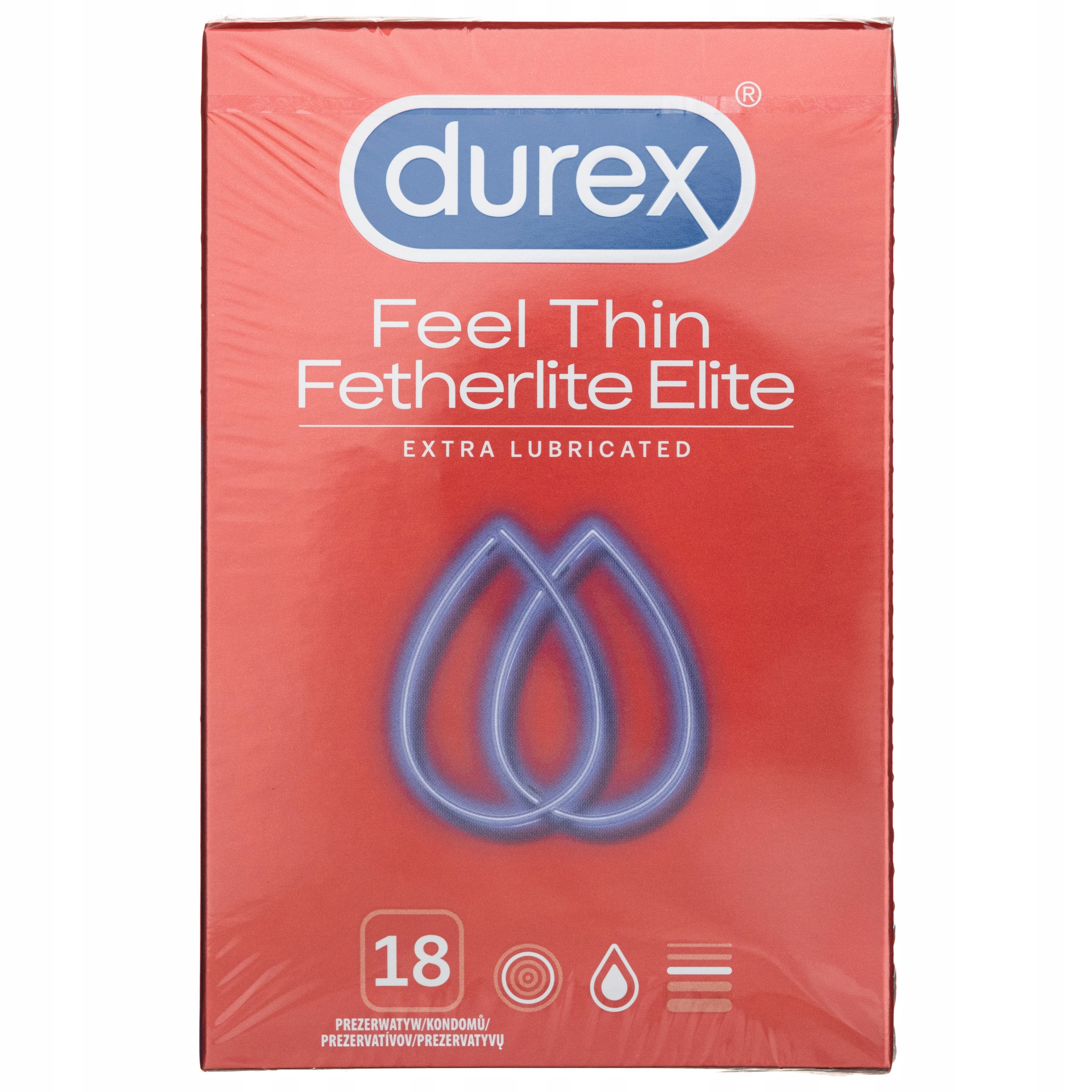 

Durex prezerwatywy Fetherlite Elite 18 sztuk