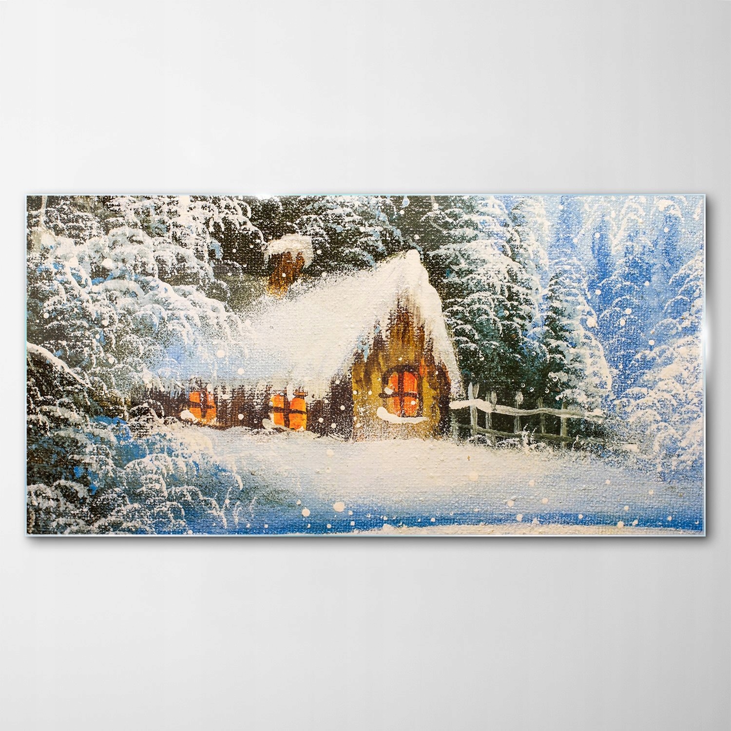 

Obraz na Szkle Dekor Zima Art Krajobraz 140x70