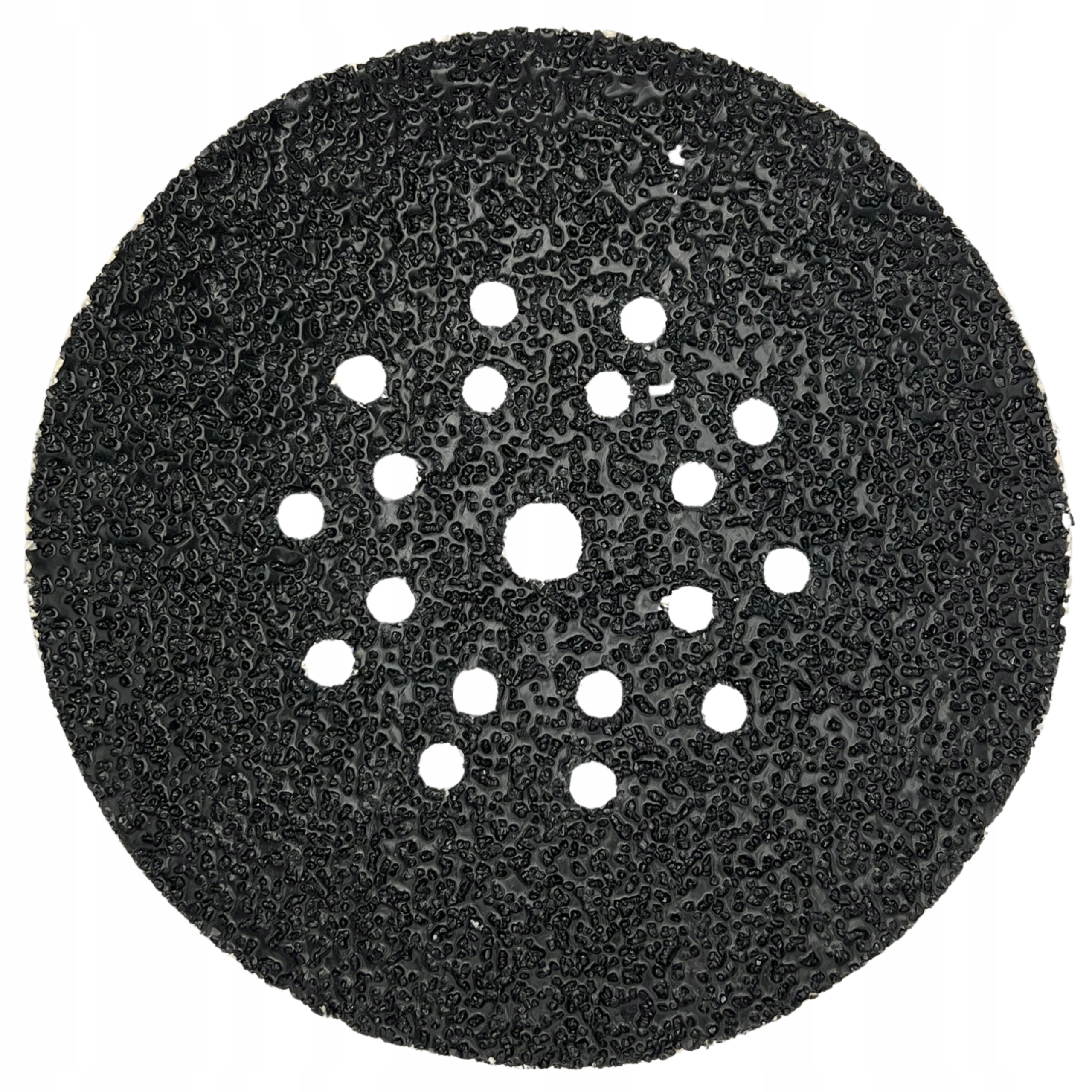 Papier Krążek Ścierny Na Rzep 225mm Do Styropianu P16 Z Otworami 18+1 1szt